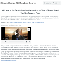 Finkelstein canvas course