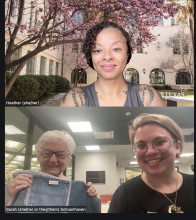 Writing group meeting screenshot