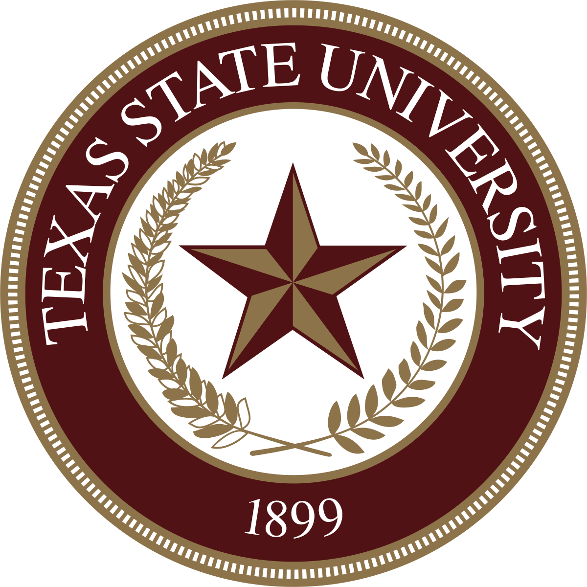 Tx State university seal